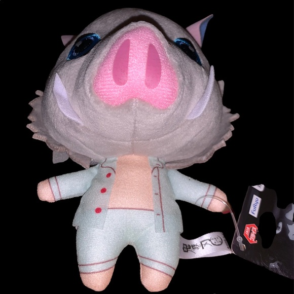 New from Japan Inosuke Hashibira Plushie Demon Slayer Kimetsu No Yaiba Anime - Picture 6 of 10